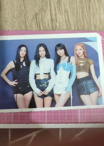 16 adet arkalı önlü blackpink fotokart - Görsel 7