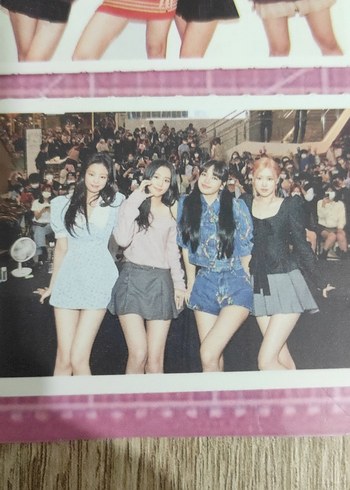 16 adet arkalı önlü blackpink fotokart - Görsel 10