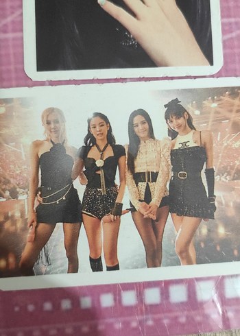 16 adet arkalı önlü blackpink fotokart - Görsel 14
