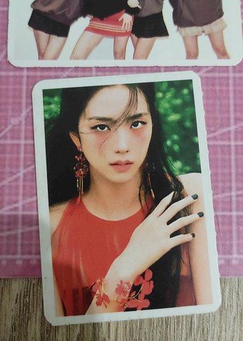 16 adet arkalı önlü blackpink fotokart - Görsel 11