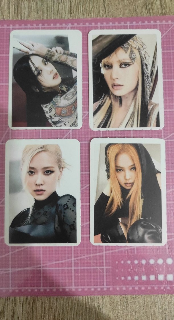 arkalı önlü blackpink fotokart - Görsel 2