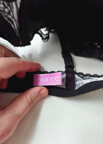 Zebra Desenli sutyen takım 75 beden - Görsel 3