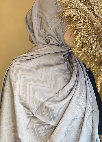 İpeksi Jakar Şal Elina Açık Gri