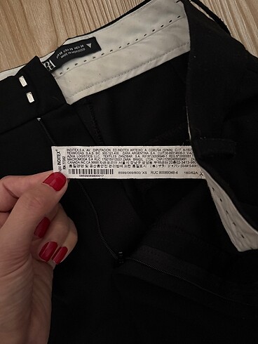 Zara PİLELİ KUMAŞ PANTOLON