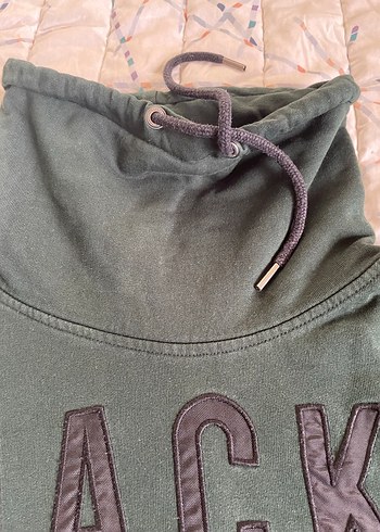 l Beden yeşil Renk Jack&jones Baskılı Erkek Sweatshirt