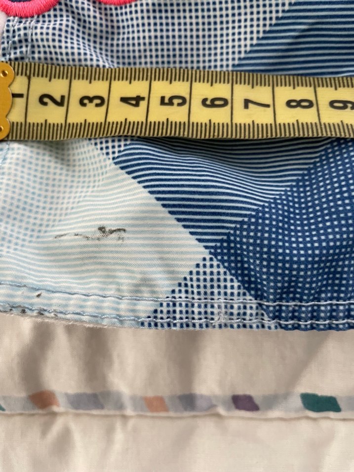 Erkek Çocuk Mavi Kareli Deniz Şortu h&m marka - Görsel 5