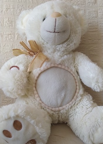 Beyaz Peluş Oyuncak Ayı - Görsel 2