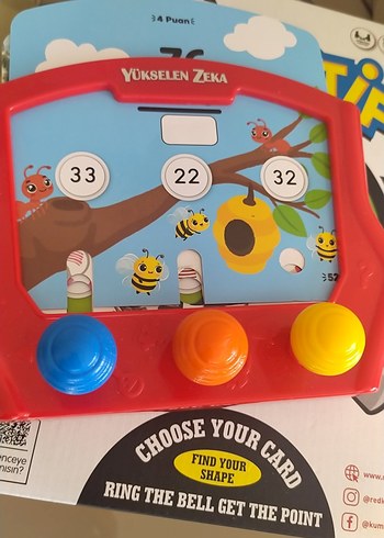 Yükselen Zeka Renkli Eğitici Zeka Oyunu - Görsel 2