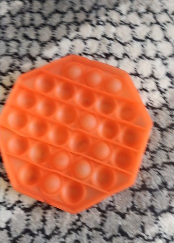 Turuncu Renkli Pop It Oyuncak - Görsel 2