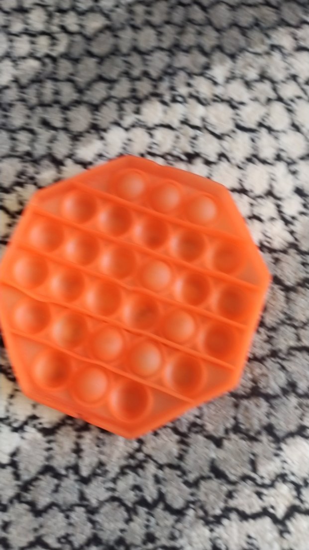 Turuncu Renkli Pop It Oyuncak - Görsel 2