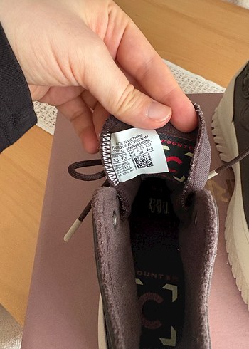 Kahverengi Platform Topuklu Kadın Spor Ayakkabı - Görsel 4