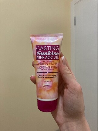 Loreal saç açıcı sunkiss
