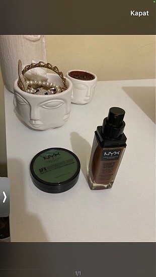 Nyx sfx creme colour yüz kontür