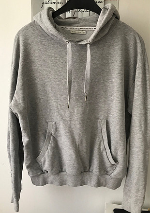 Bershka gri sweatshirt