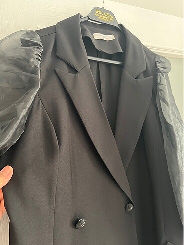 44 Beden siyah Renk Blazer ceket