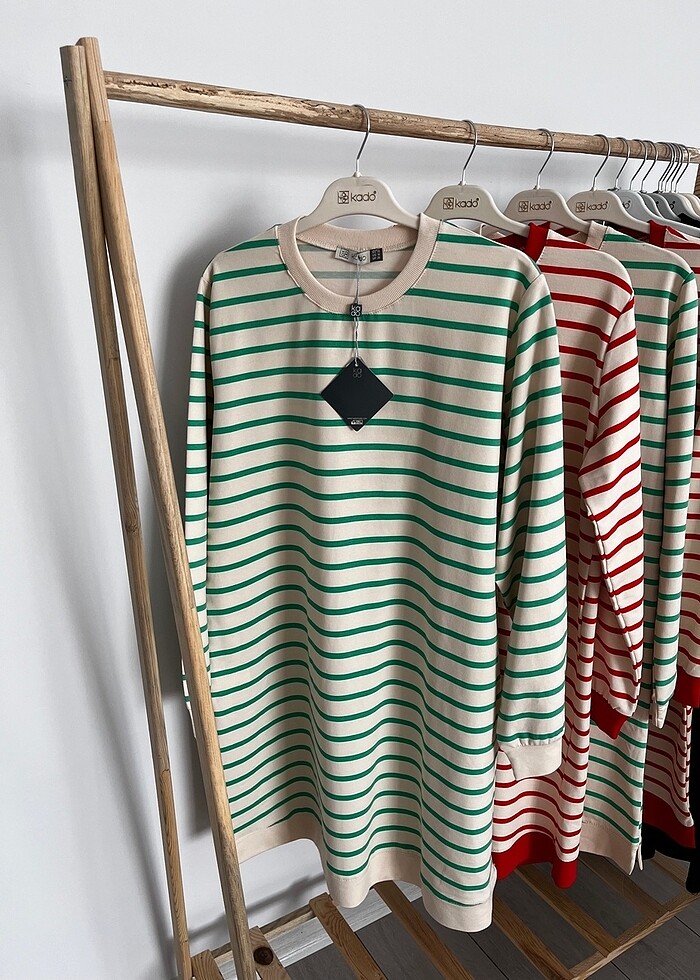 İki iplik tunik sweat - Görsel 2