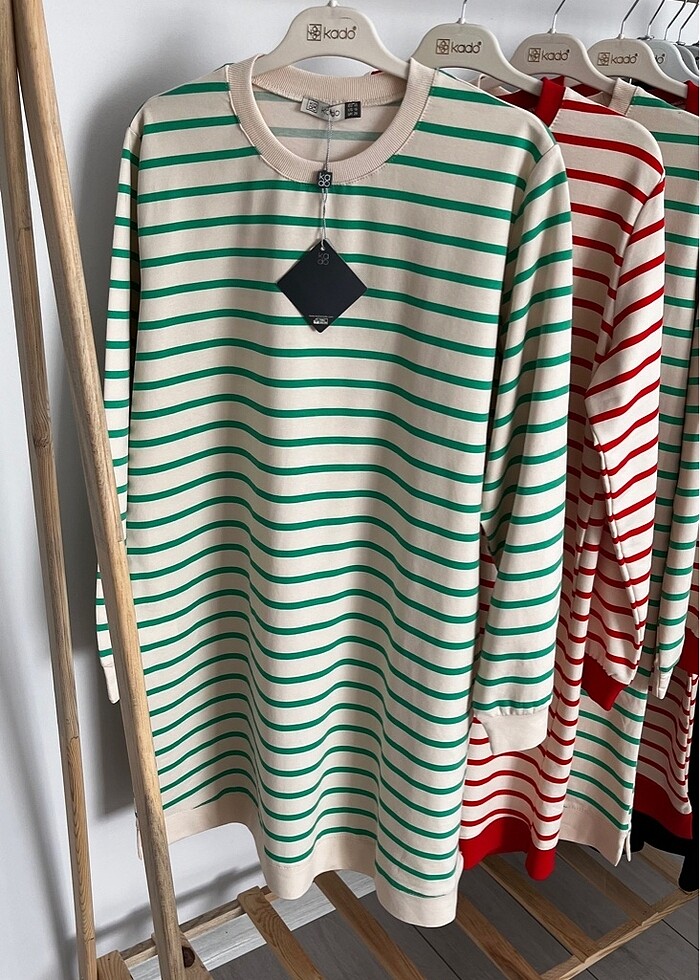 İki iplik tunik sweat - Görsel 3