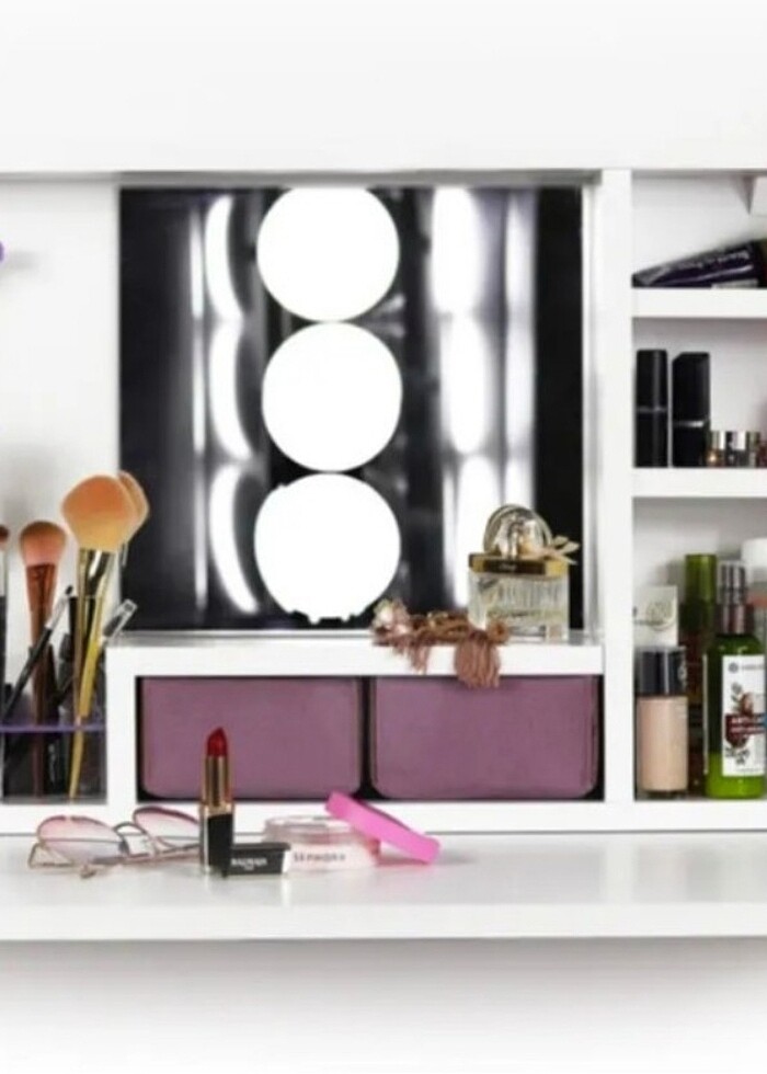 Duvara monte makyaj aynası  - Görsel 2