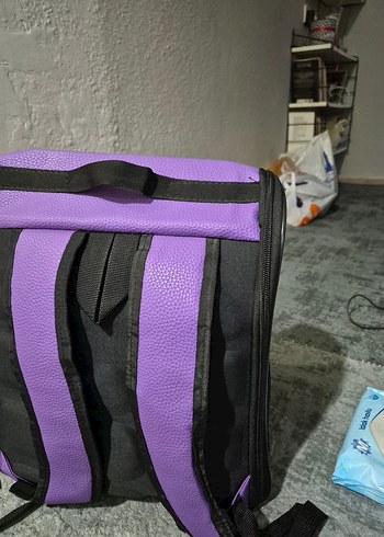 Mor Şeffaf Evcil Taşıma Çantası - Görsel 5