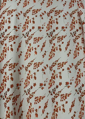 Bej Bohem Uzun Kollu Salaş Elbise - Görsel 3