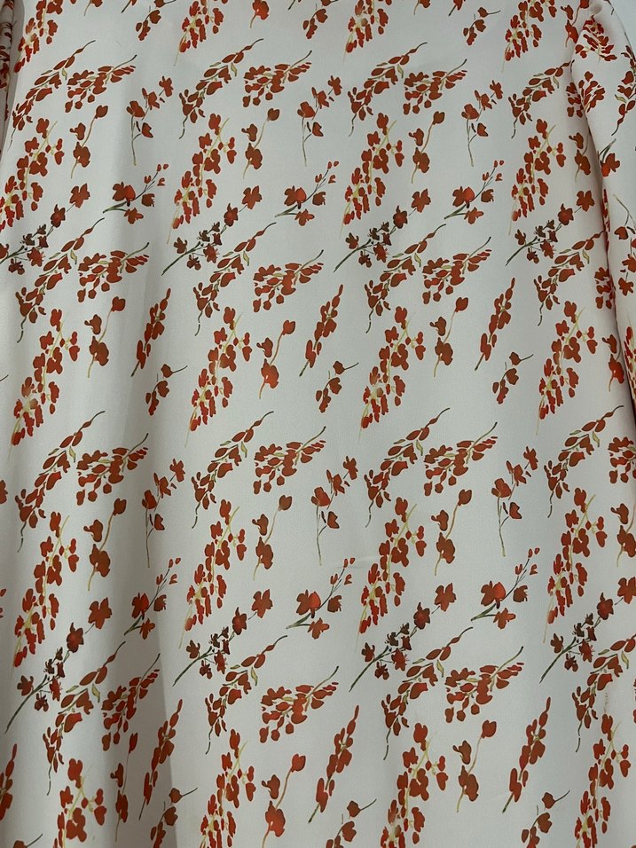 Bej Bohem Uzun Kollu Salaş Elbise - Görsel 3