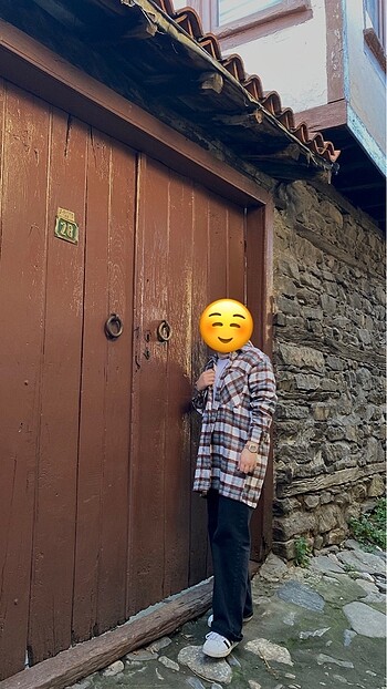 Oduncu ekose gömlek