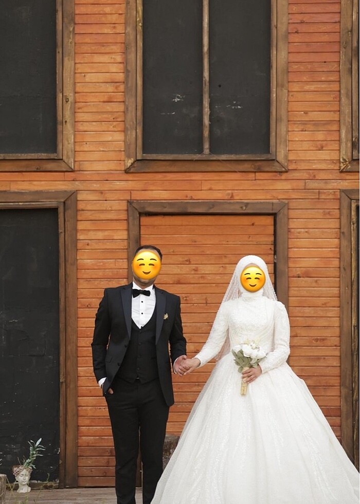 Tesettür gelinlik - Görsel 4