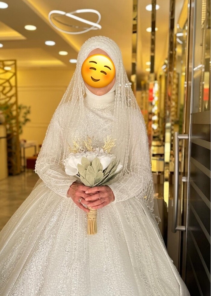 Tesettür gelinlik - Görsel 3