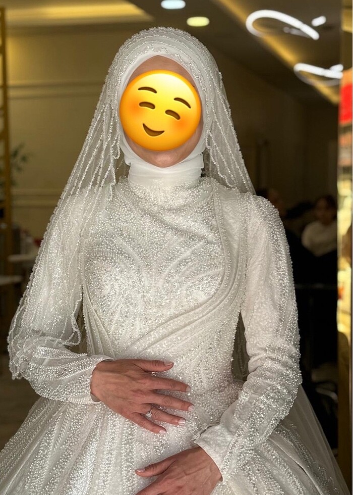 Tesettür gelinlik - Görsel 2