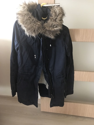 xs Beden Mavi jeans mont