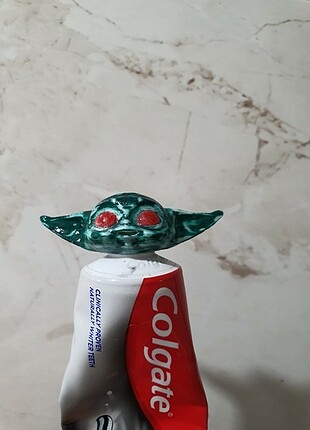 Beden Baby Yoda 3D Figür diş macunu kapağı