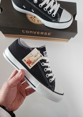 40 Beden Converse Siyah Kadın Günlük Spor Ayakkabı