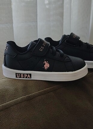 U.S Polo Assn. Siyah ayakkabı