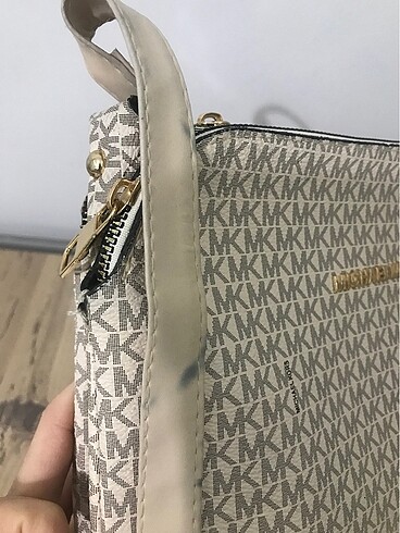 Michael Kors Krem rengi çanta