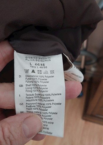 Kadın kahverengi Kapitone Fermuarlı Mont - Görsel 5