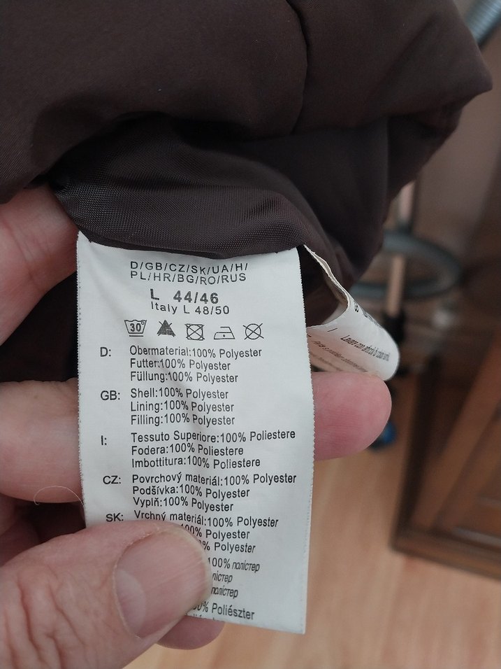 Kadın kahverengi Kapitone Fermuarlı Mont - Görsel 5