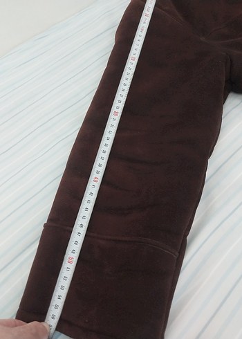 Düğmeli Kahverengi Süet Erkek Kaban - Görsel 7