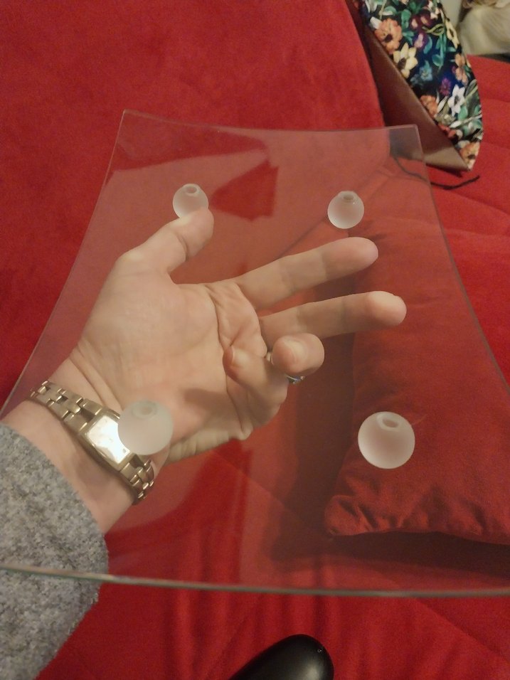 Cam sunum tabağı - Görsel 4