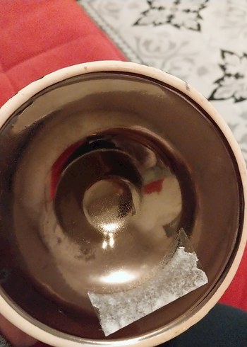 Kahverengi, siyah desenli küllük - Görsel 3