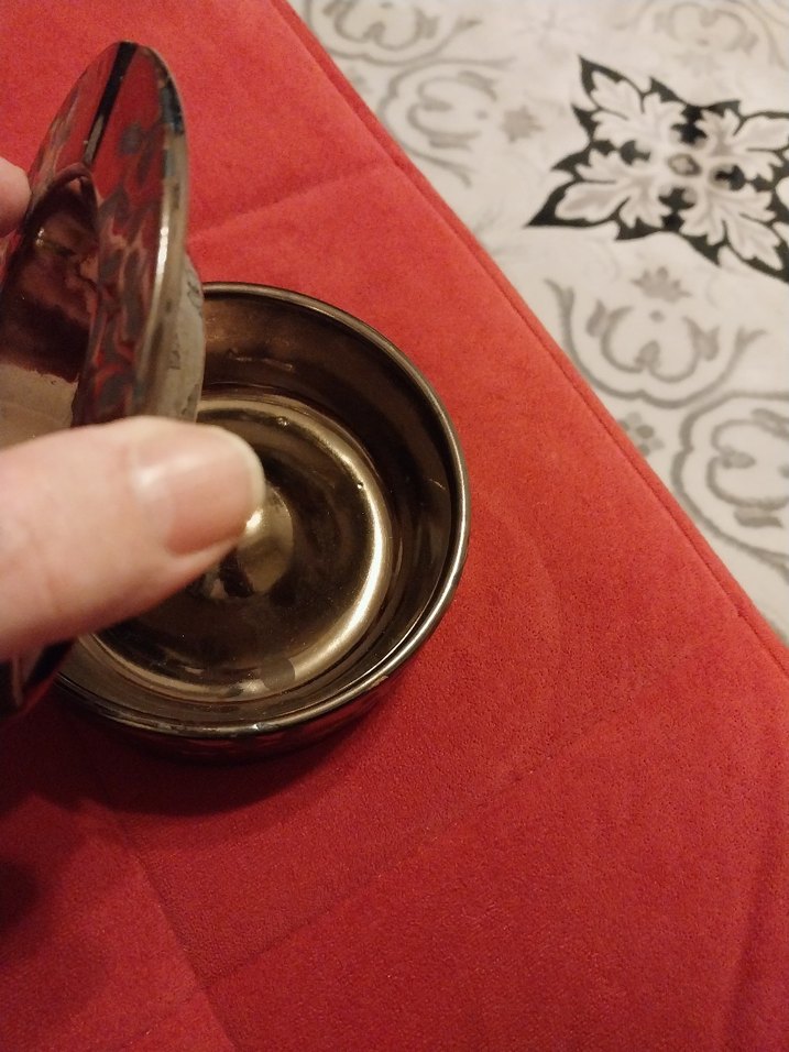 Kahverengi, siyah desenli küllük - Görsel 4