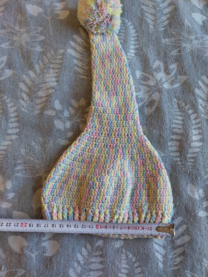 Çok Renkli Pastel Örgü Çocuk Bere - Görsel 2