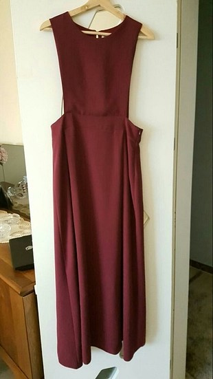 bordo elbise
