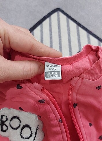 9 Ay Beden pembe Renk Uyku tulumu