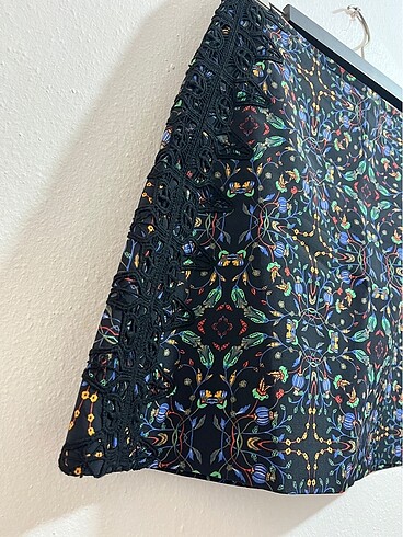 s Beden çeşitli Renk Zara çiçek desenli etek