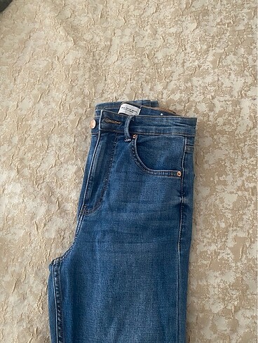 s Beden Bershka yüksek bel skinny jean