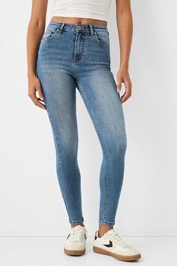 Bershka Bershka siyah ve mavi skinny