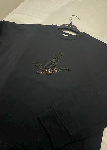 Kadın Siyah Uzun Kollu Salaş Tunik - Görsel 5