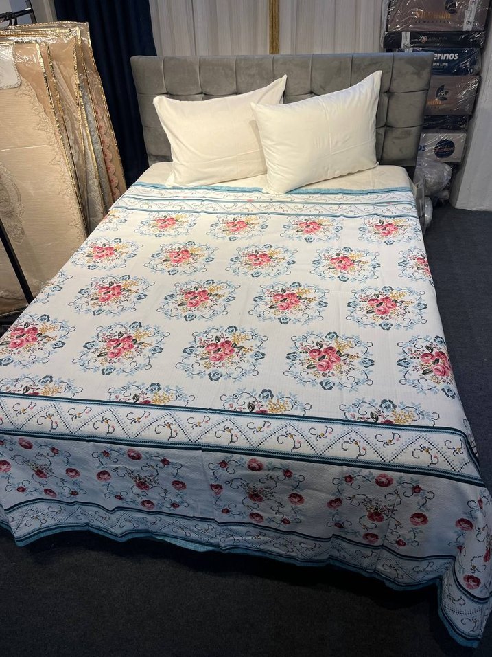 Pamuklu çift kişilik pike takımı - Görsel 2