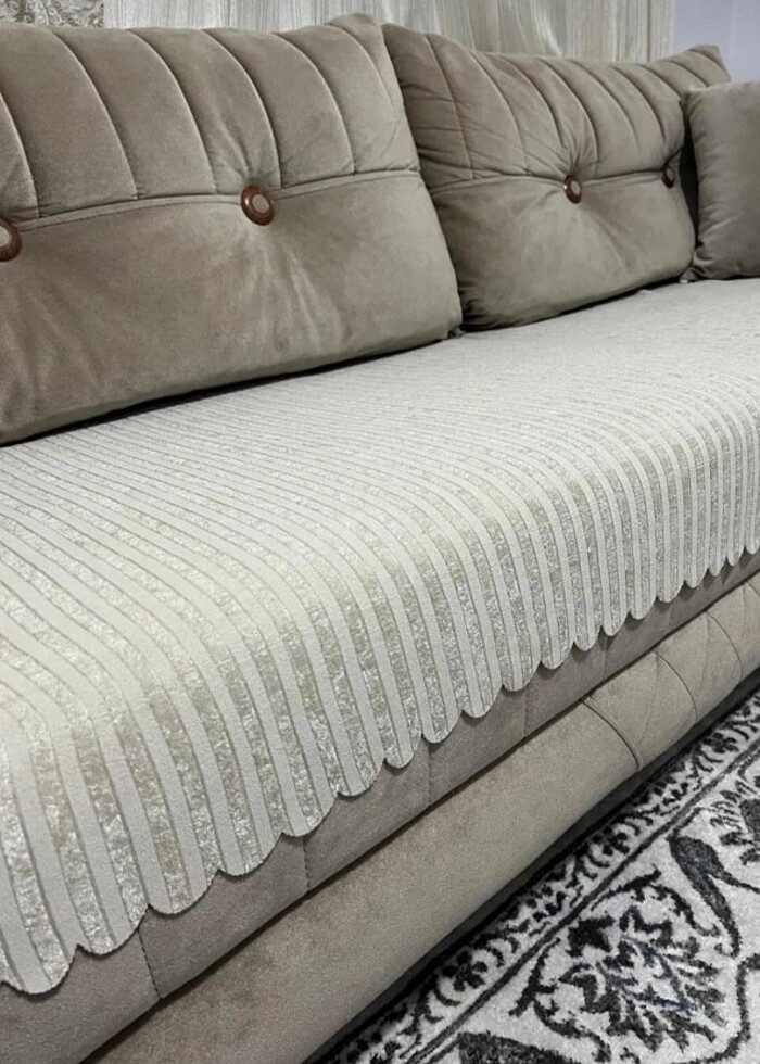 Kaymaz çekyat örtüsü  - Görsel 3