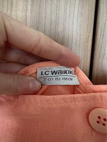 12-13 Yaş Beden LC Waikiki Askılı Elbise.